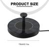 Solar Fountain Floating Pump Water Feature Garden Pool Bird Bath Pond Outdoor Solar Fountain Pump Kit Outdoor Water Pond Decor