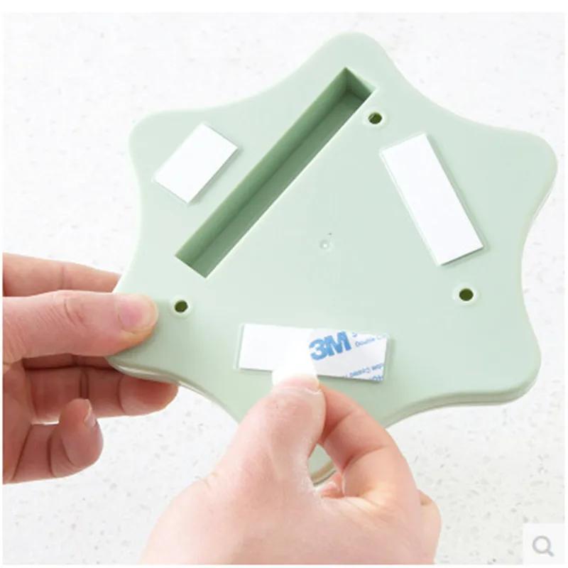 Can Opener Creative Can Opener Under the Cabinet Self-adhesive Jar Bottle Opener Top Lid Remover Helps Tired or Wet Hand Random