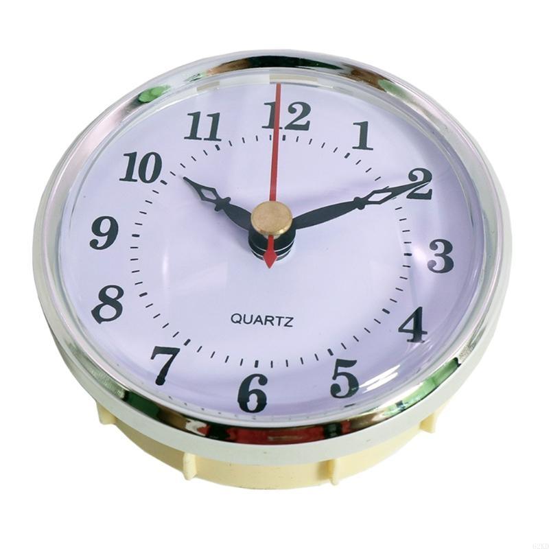 

62KD 80мм/3,15дюйма Часовой механизм-вставка с резиновым кольцом Черная часовая стрелка CHINA