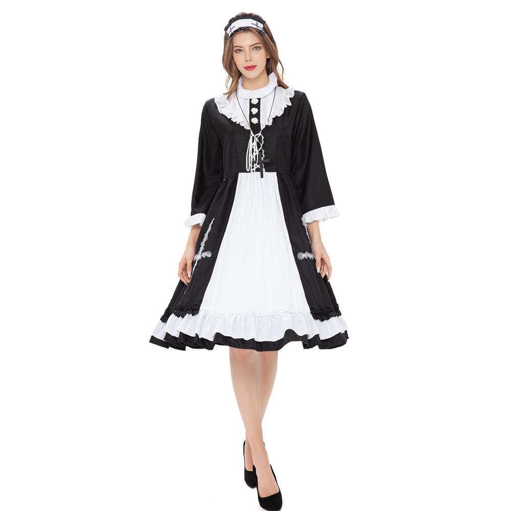 Maid Performance Costume Anime Character Performance Costume Japanese Catwoman Uniform Apron Maid Costume