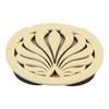 Sound Hole Cover Wood Reduce Feedback Dustproof Guitar Soundhole Cover for 41in Acoustic Guitar