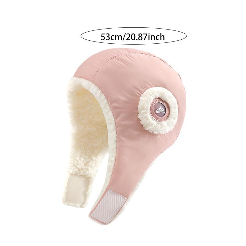 Winter Men's and Women's Windproof Pullover Padded Warm Ear Protection Cap
