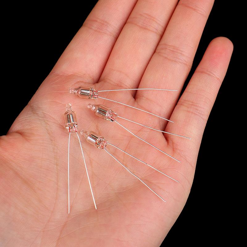 20 ks neonový indikátor světlo červené cedule 5 mm žhavení neonové lampy 5 x 13 mm žárovky 220 V