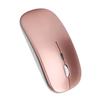 2,4G Drahtlose Maus Home Office Tragbare Beleuchtete Maus für Laptops Desktop-Computer Roségold