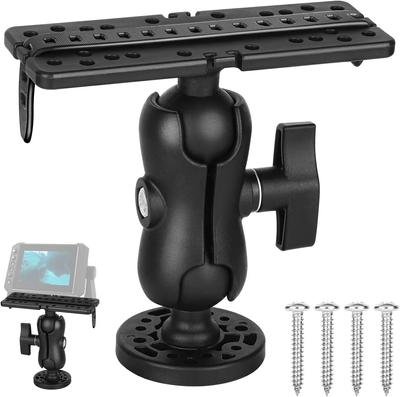 Fish Finder Mount Base GPS Navigation Fish Finder Bracket Marine Electronic Fish Finder Mount Fish Finder Accessories for Boat