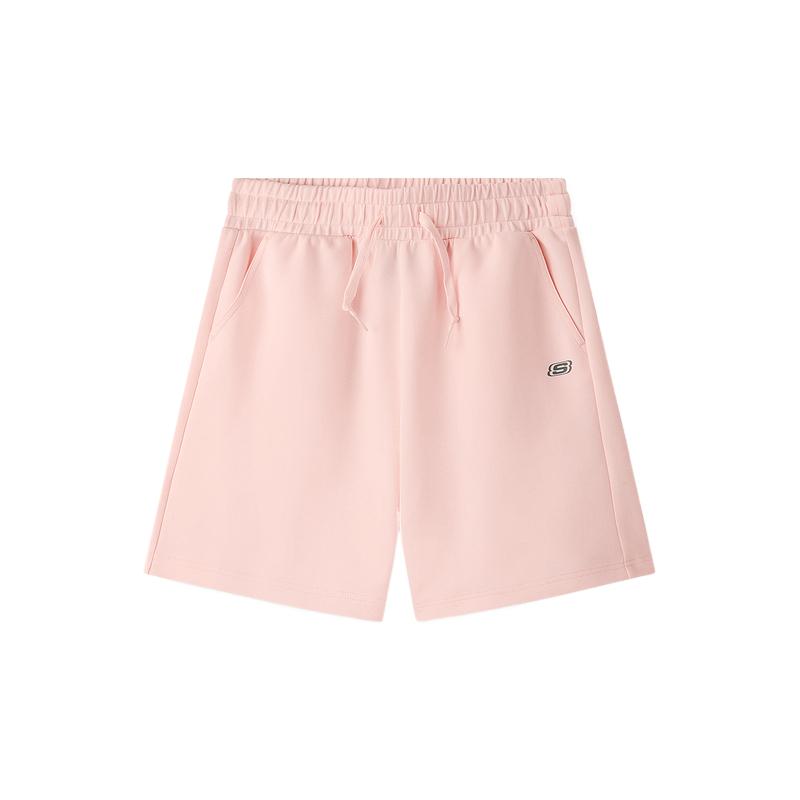 Skechers Knit Comfortable Breathable Skin-Friendly Casual Shorts Women bottoms L126W035-03BA S