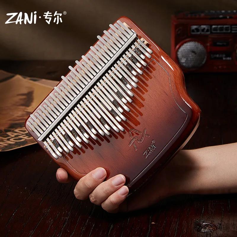 Wooden Thumb Piano 34-tone Yoga Meditation Kalimba Sound Therapy Beginner Exercise Creative Holiday Gift Healing Musical Keyboard Instruments