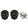 Conjunto de 2 peças Capa de Engrenagem Contrapeso de Latão para Carro RC Traxxas TRX4 Peças de Upgrade para Carro RC