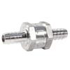 Aluminum Check Valve, One-way Check Valve for Gasoline, Diesel, Fuel, and , 0.4 Inches (10 Mm) 3/8 Inches