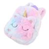 Cute Cartoon Backpack Soft Plush Toy Backpack Compact Schoolbag with   Strap for Girls Kids Toddlers
