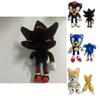 Niedliches 30cm Sonic Tails Plüsch Shadow The Hedgehog Knuckles Spielzeug Super Sonic Weiches Plüsch für bequemes Kuscheln