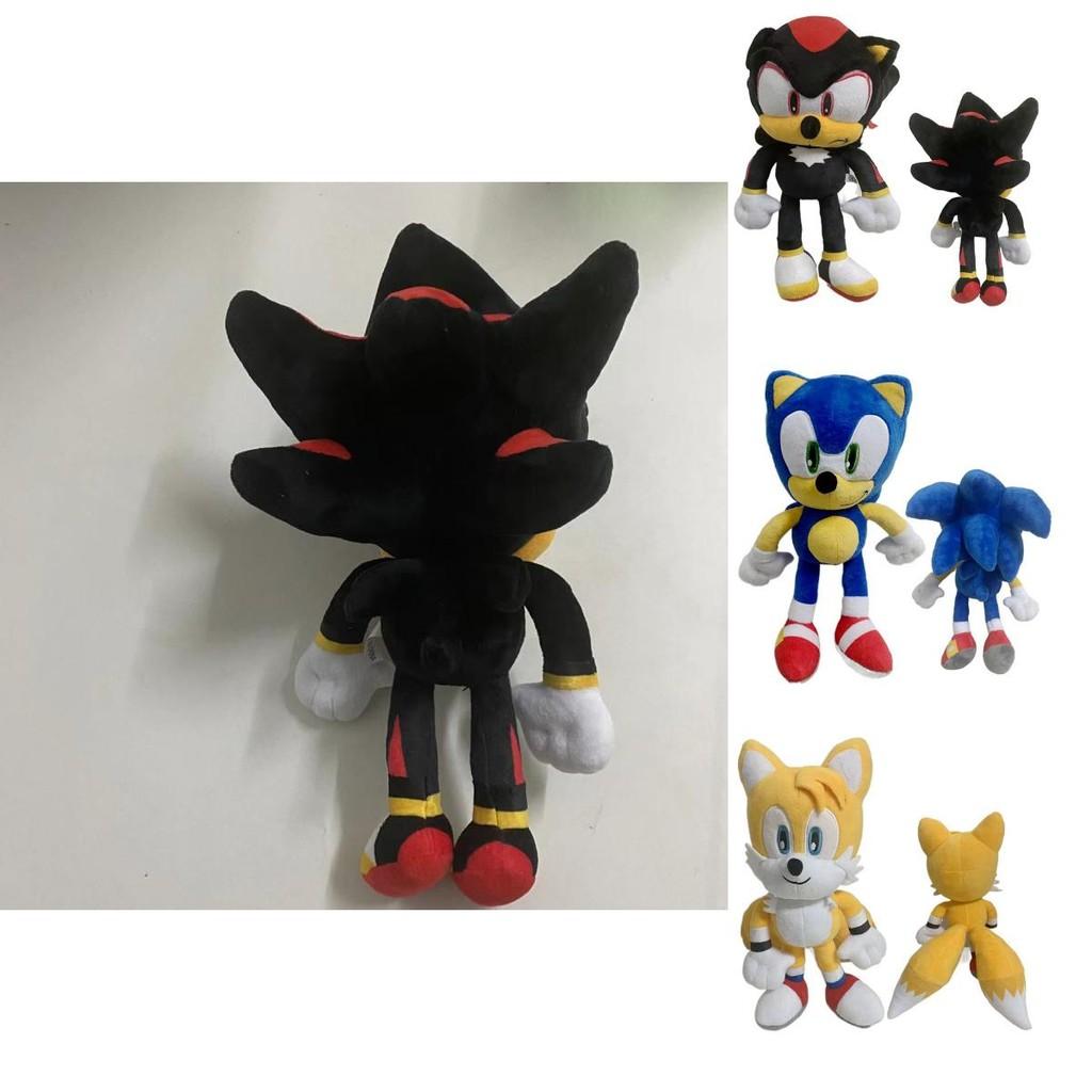 Niedliches 30cm Sonic Tails Plüsch Shadow The Hedgehog Knuckles Spielzeug Super Sonic Weiches Plüsch für bequemes Kuscheln