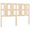 VidaXL Tête de lit 145,5x4x100 cm Bois massif de pin 817990