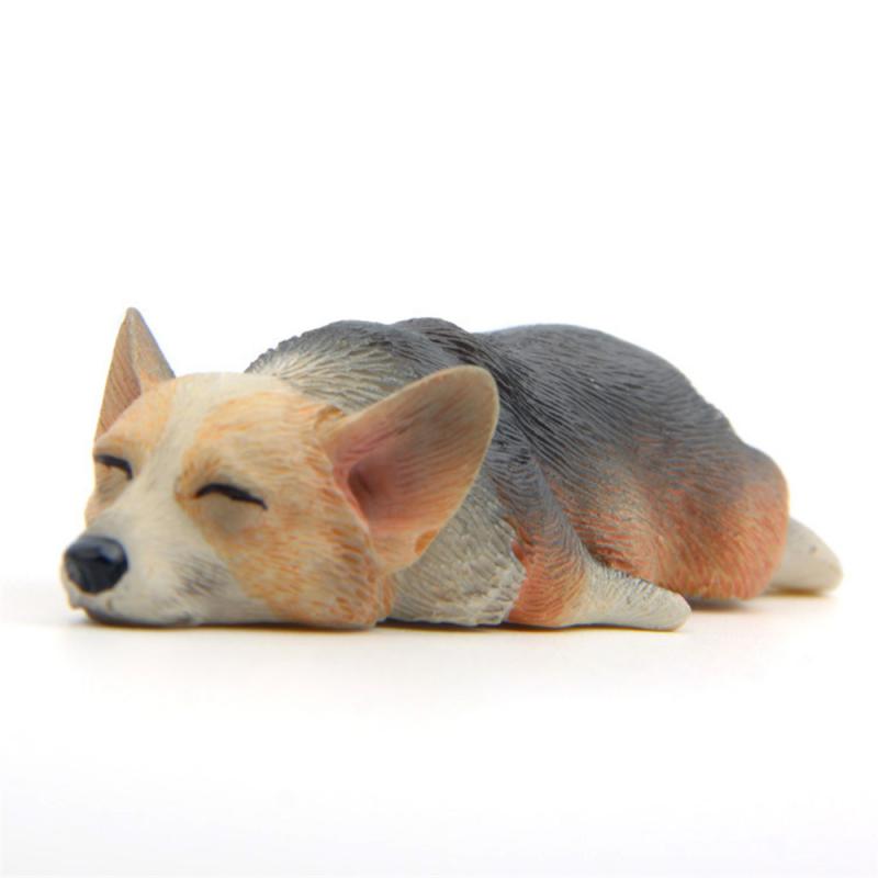 Car Dashboard Dog Toys Accessories Decorate Exquisite Mini Corgi Resin Doll Ornament Auto Interior Cute Puppy Gift Decorations