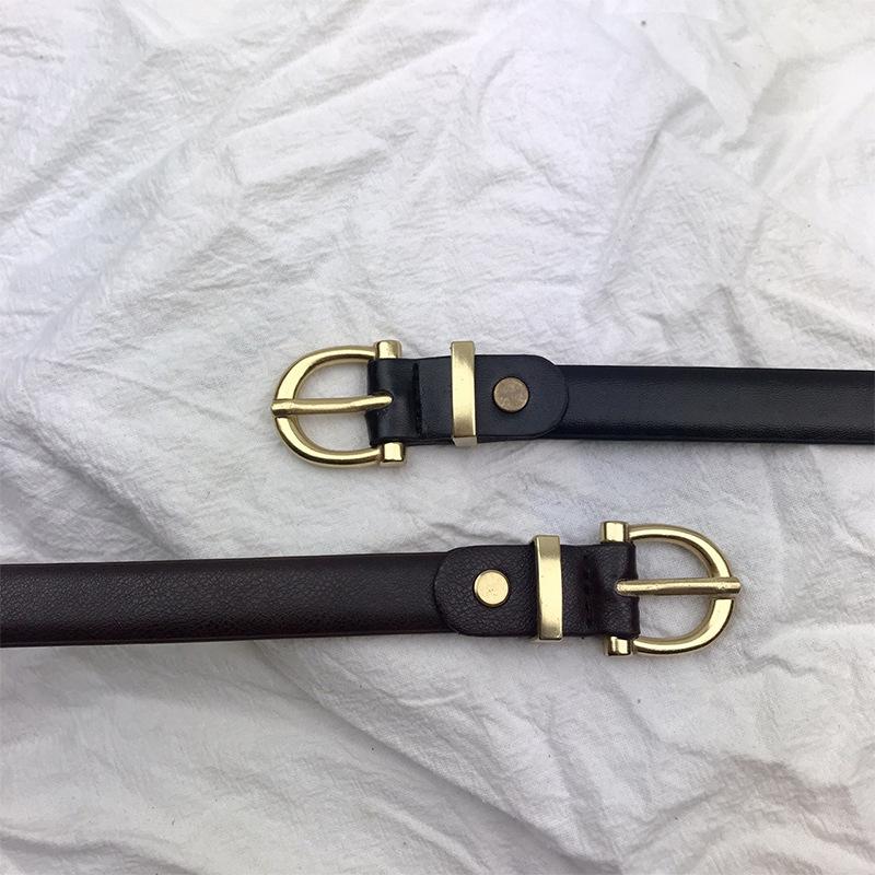 

Jeans Belt Versatile Women s Belt Trendy Light and Simple Niche Design French Belt 105cm