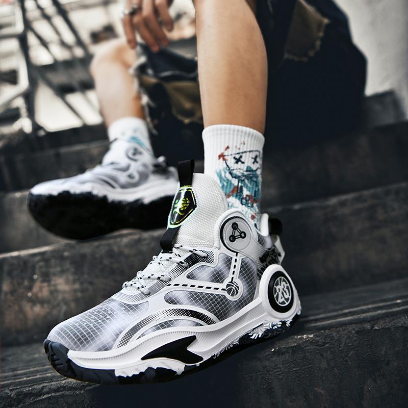 Men Basketball Shoes Sneakers Breathable Sneaker Gym Training Original Women Field Luxury Professional Wearable Basketball Boots