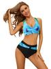 Women's Fresh Style Split Bikini Tankini Swimwear - European & American Sexy Cross-Border Design