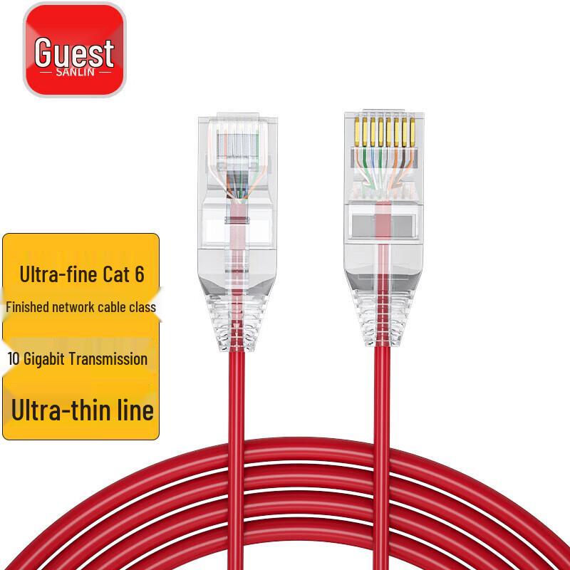 

Sanlin Ultrafine Cat6 Flat Patch Cable