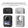 Dla DJI OSMO 360 Silikonowe Etui Ochronne Rękaw + Osłona Obiektywu Ochrona Korpusu Kamery Obiektywu Akcesoria do Kamery DJI OSMO 360