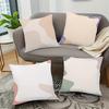 Morandi Color Print Pattern Home Decor Pillowcase Bedroom Living Room Sofa Decoration Polyester Cushion Cover With Zipper