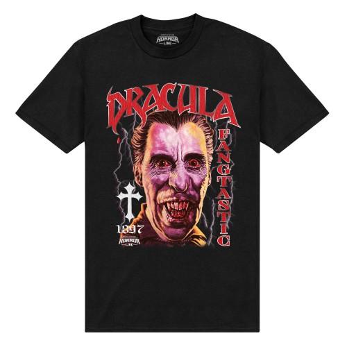 Horror Line Unisex Adult Fangtastic Dracula T-Shirt