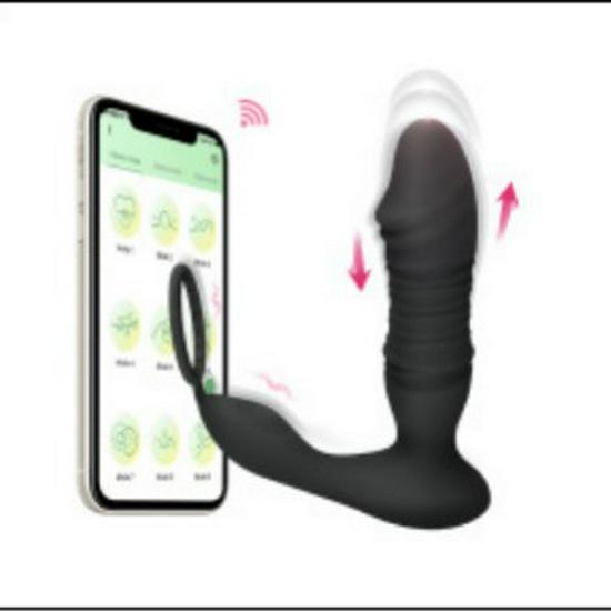 Men's Prostate Massager & Unisex Vibrating Thrusting Toy