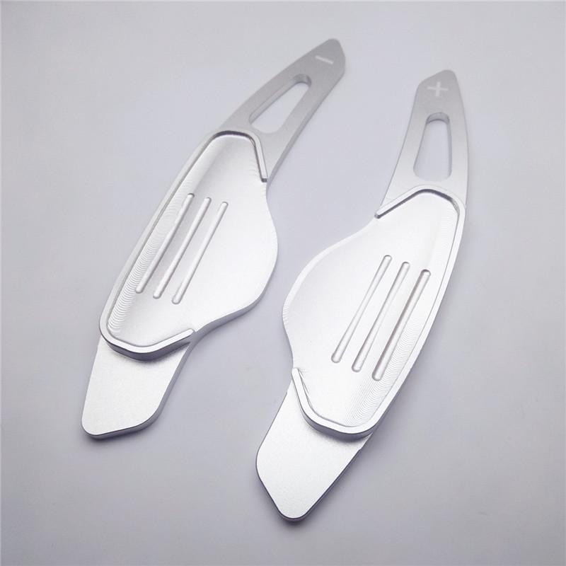

Compatible Gold Aluminum Jiebao Extended Shift Paddles for Land Rover Steering Wheel Modification