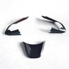 Carbon Fiber Look Steering Wheel Panel Bezel Trim Moldings For 2024 Suzuki Swift