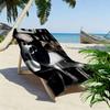 Gustav Schafer Print Beach Towel, Large Soft Quick Dry Towel for Beach Camping Swimming