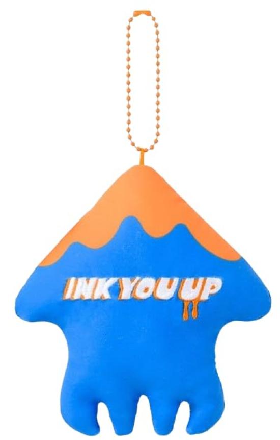 Splatoon Plush Squid Mascot Blue INK YOU UP Nintendo Tokyo Exclusive