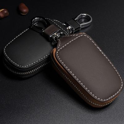 Uniwersalna Moda Skórzana Inteligentna Klapka Pilot Zdalnego Sterowania Samochodu Obudowa Pokrowiec Uchwyt Torba Saszetka Portfel Ochraniacz Organizer Brelok