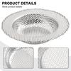 1 Pcs Stainless Steel Sink Filter For Kitchen Sink Bath Numerous Holes S/M/L