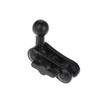 Alloy 17Mm Ball Mount Extension Adapter Rotation Extension Rod For Car Air Vent Dashboard Phone Holder Accessories