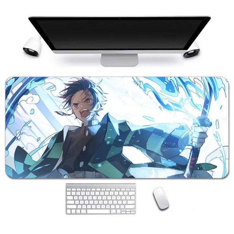 Demon Slayer Anime Mouse Pad PC Gamer gaming Accessory 40*90cm Office Carpet Large Desk Mat XXL Keyboard pad MousePad table mat