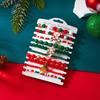 10Pcs/Set Christmas Santa Claus Snowman Snowflake Deer Tree Gingerbread Gloves Crystal Rice Beads Bracelet For Women Men Jewelry