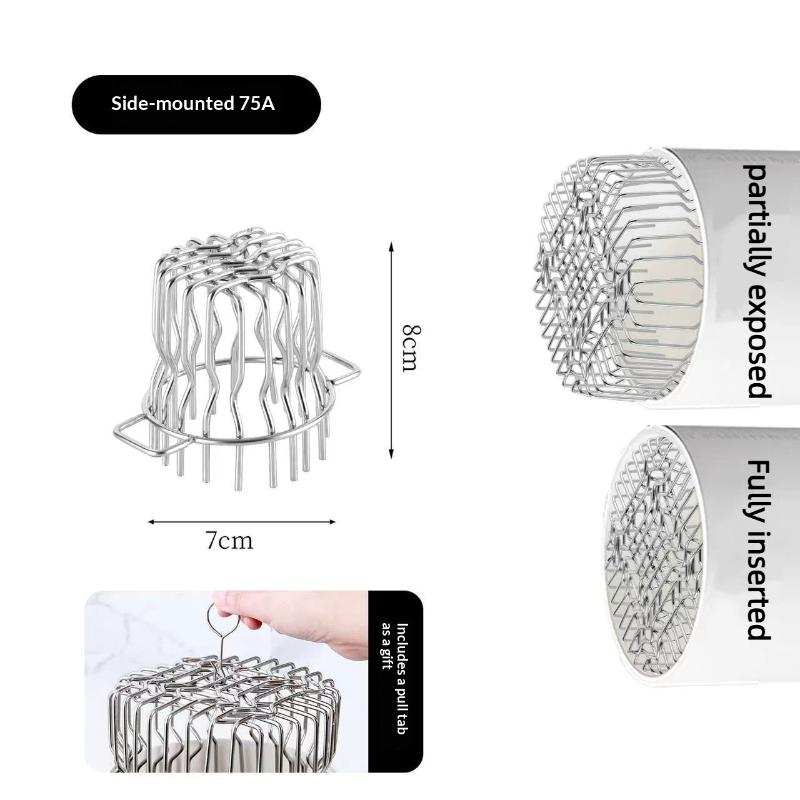 Stainless Steel Gutters Filter Mesh Outdoor Roof Floor Drain Anti-Blocking Balcony Drainage Grille Net Strainer Gutter Cover