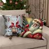 New Throw Pillow Cover Christmas Home Decoration Christmas Snowflake Pillow Cover Living Room Sofa Cushion Cover