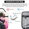 MHA  Insulated Lunch Bags High Capacity Anime Reusable Cooler Bag Tote Lunch Box Office  Picnic Food Storage Bags