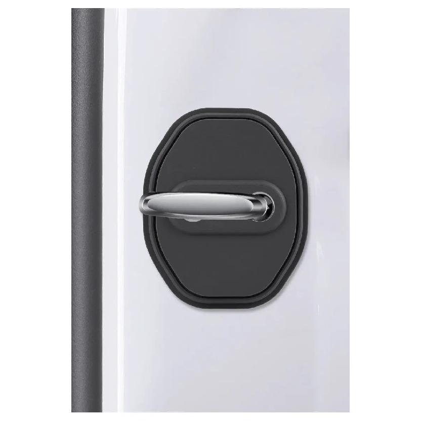For Chery iCAR V27 Silicone Door Lock Protective Cover, Door Limiter, Shock Pad, Car Waterproof Modification Upgrade Accessories