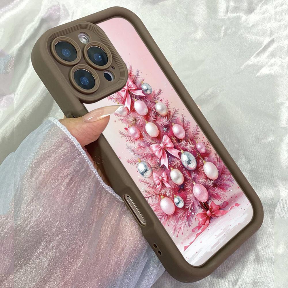 

JT529 The Cutest Christmas for iPhone 17 16 15 14 13 12 Pro Max Samsung S26 S25 Ultra A17 A07 A56 A16 A15 A06 A35 Xiaomi 15T Redmi 15c 14C Soft Case Redmi 15C 4G/5G(171.6) коричневий