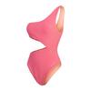 Speedo Womens/Ladies Checkerboard Textured Cut Out One Piece Swimsuit