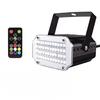 48LEDs 7Colors Strobe Light with Remote Sound Activated Super Bright Flashing Stage Light for DJ