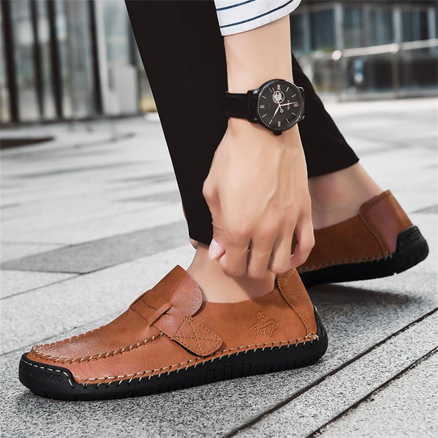 Fashion Fashion Suede Men Casual Shoes Male Lazy Shoes Breathable Comfort Slip-on Mens Driving Shoes Luxury Brand Loafers New Moccasins