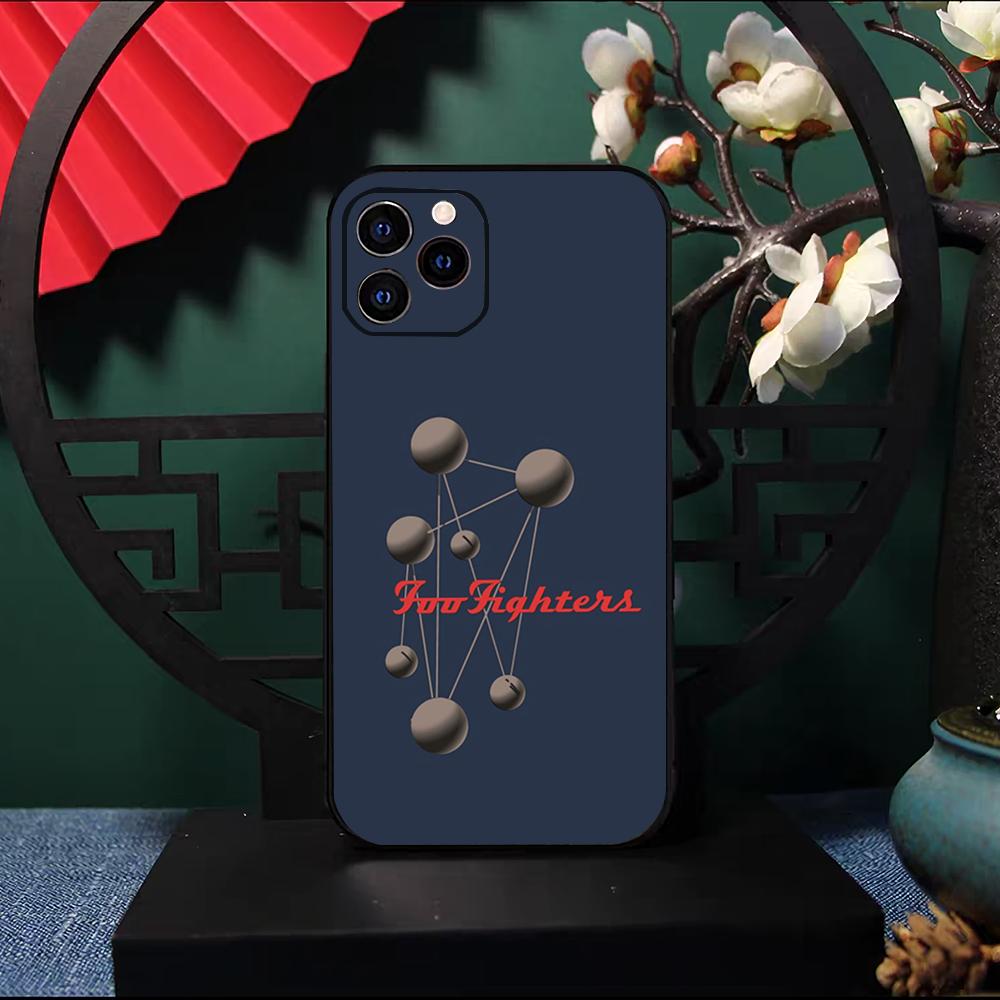 F-Foo F-Fighters Band Phone Case For IPhone 17 Pro Max 16 15 14 Pro Max 13 11 X Xs Xr 8 7Plus Silicone Cover