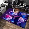 1pc Kpop Demon Hunters Rug, Comfortable Printed Home Area Carpet, Cozy Office Chair Rug