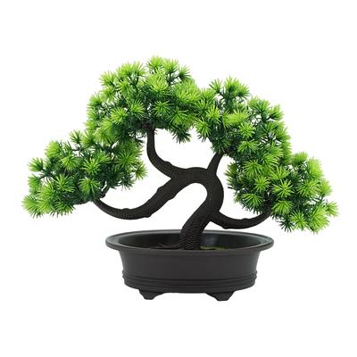Faux Tree Artificial Plant Space Saving Pot Garden Decor DIY Prop Office Hotel Hallway Decorative Home Decal Trees