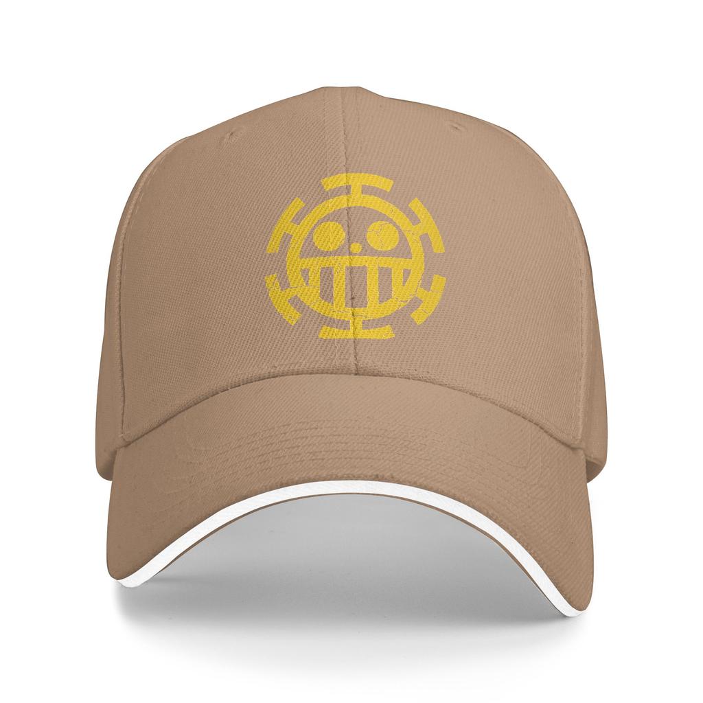 Gorra de Béisbol Anime One Piece Trafalgar Law Popular Gorra Sandwich Unisex Transpirable Gorra Exterior