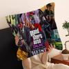 Action Game Grand TTheft Auto Cushion Cover Car Throw Pillow Case For Sofa Car Christmas Gift 40x40cm 45x45cm