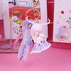 Anne Cute Cartoon Girl Keychain with Bell - Student Bag or Car Pendant, Qixi Festival Gift