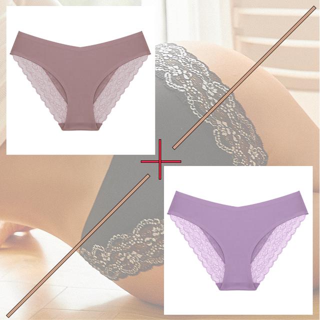 Perizoma Donna C-String Pizzo Floreale - Biancheria Intima Sexy Invisibile, Taglia Unica - Foto 6